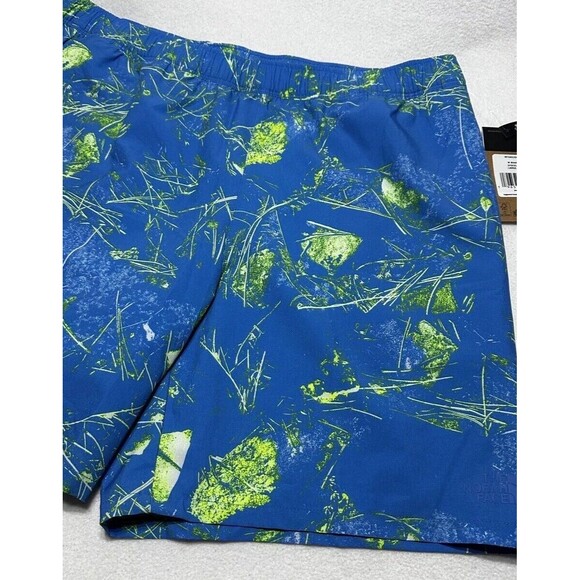 North Face Mens XL Swim Board Shorts Wander Blue New Trunks NWT Beach New - Picture 1 of 10